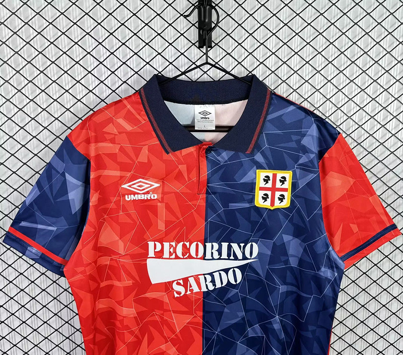 Cagliari 92/93 Cagliari Home Retro 3