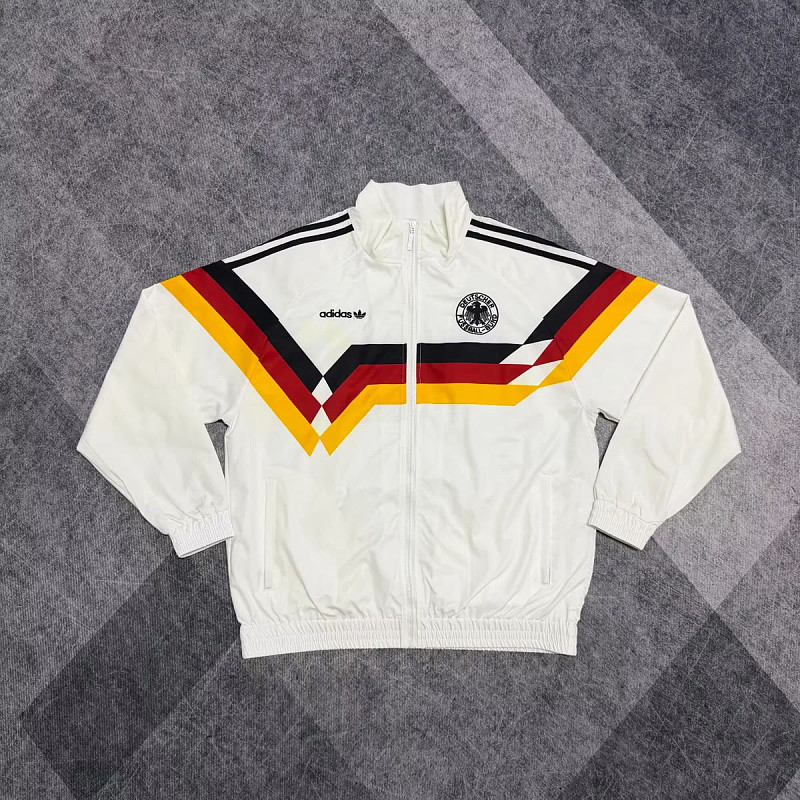 Germania Germany White Windbreaker 4