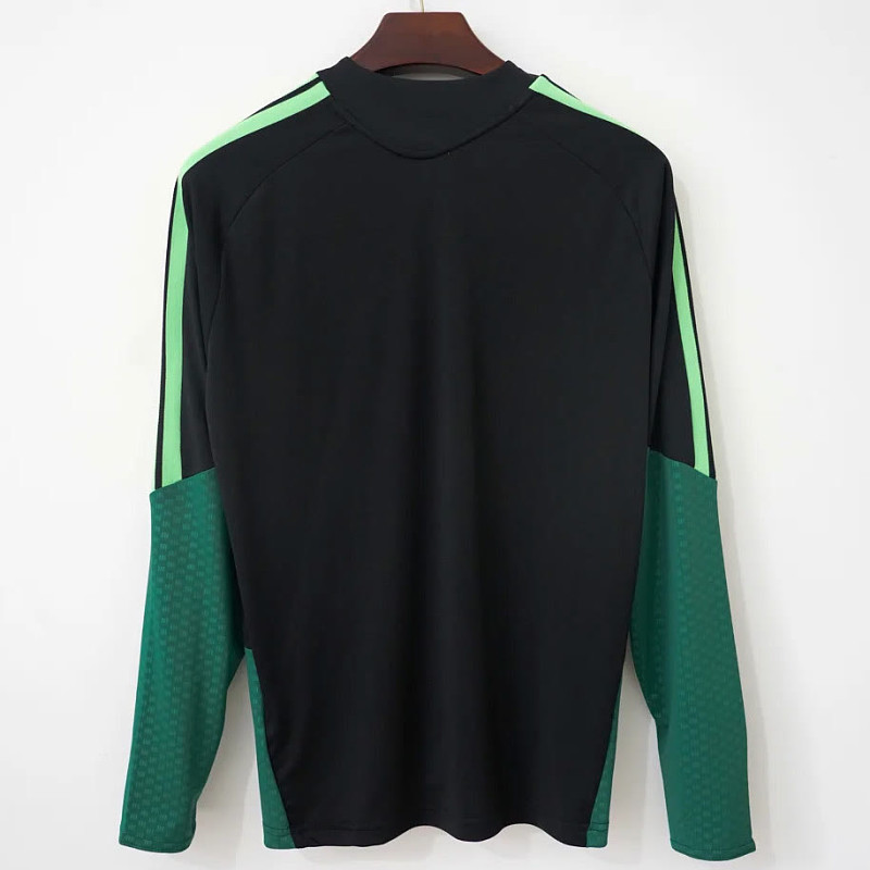 Messico Mexico Black Green Tiro Training Jersey 2