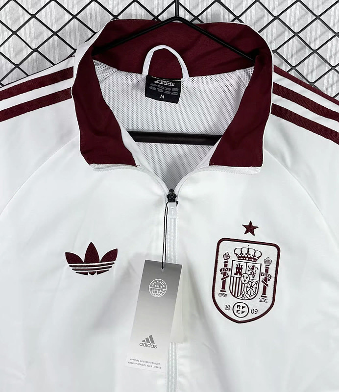 Spagna Spain White Windbreaker 5
