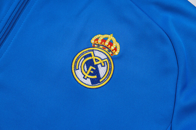A2575# 2526长拉皇马湖兰（白色三边）-Real 25/26 Real Madri Jersey 12