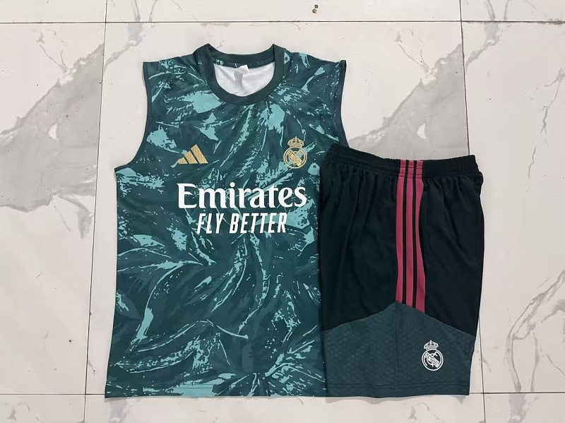 D26036# 2627背心皇马深绿喷墨-Real 26/27 Real Madri Jersey 3