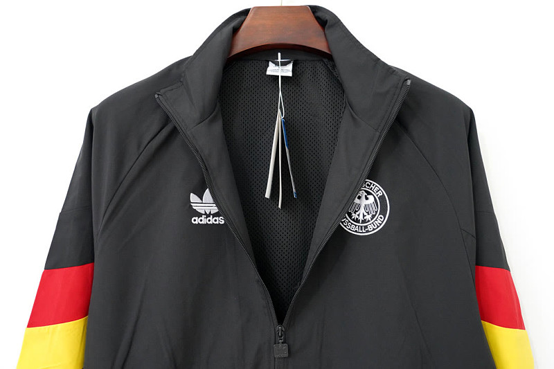 Germania Germany Trefoil Black Windbreaker 7