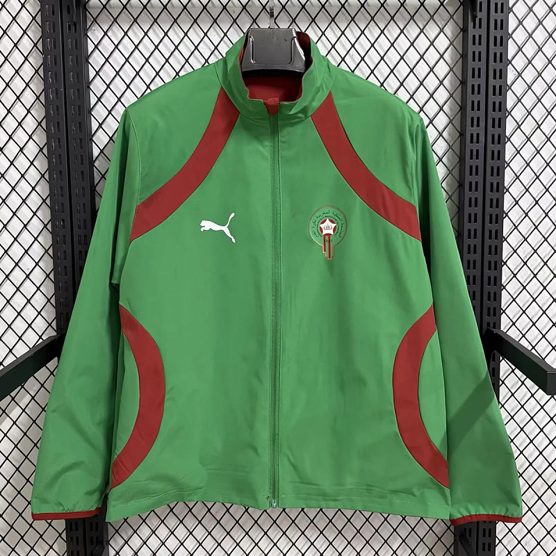 Marocco Morocco Pre-Match Reversible Woven Jacket 4