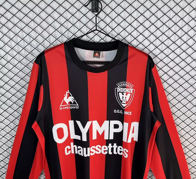 Nice 77/79 OGC Nice Home Long Sleeve Retro 5