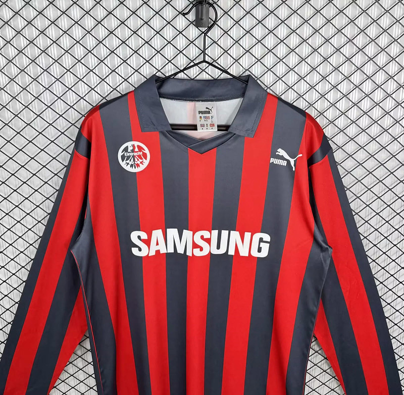 Eintracht Frankfurt 91/92 Frankfurt Home Long Sleeve Retro 3