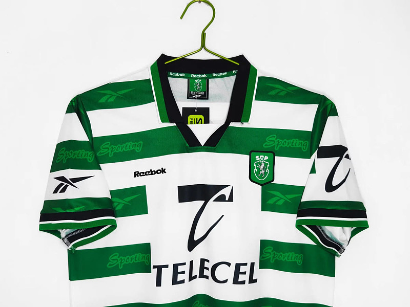 Lisbon Soccer 99/00 Lisbon Home Retro 12