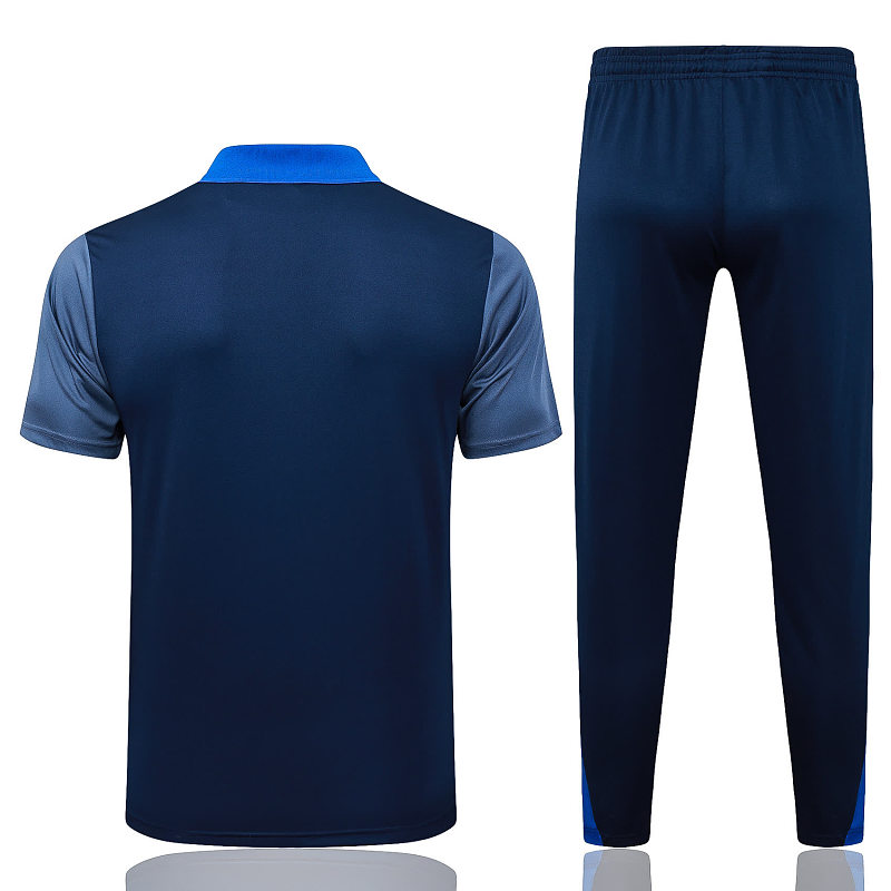 C2569# 2526polo巴黎宝蓝（衣领彩兰）-Paris Paris Jersey 9
