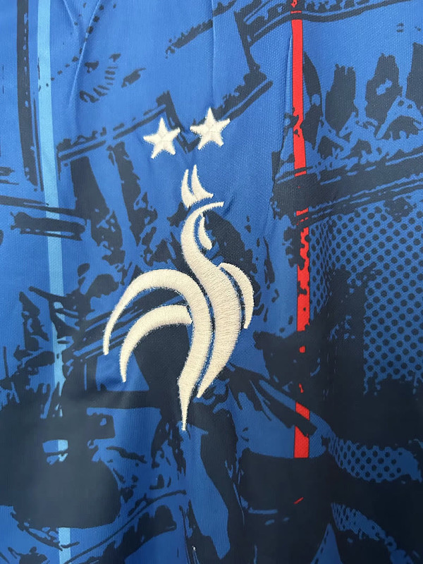 Francia France Special Version Liberty Blue Training Shirt 7