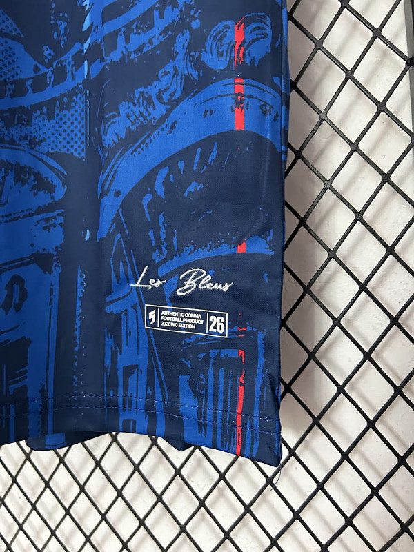 Francia France Special Version Liberty Blue Training Shirt 5