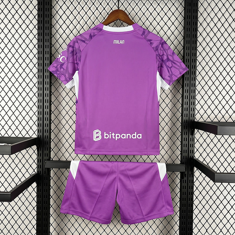 Milan 26/27 AC Milan Goalkeeper Away Kids 2