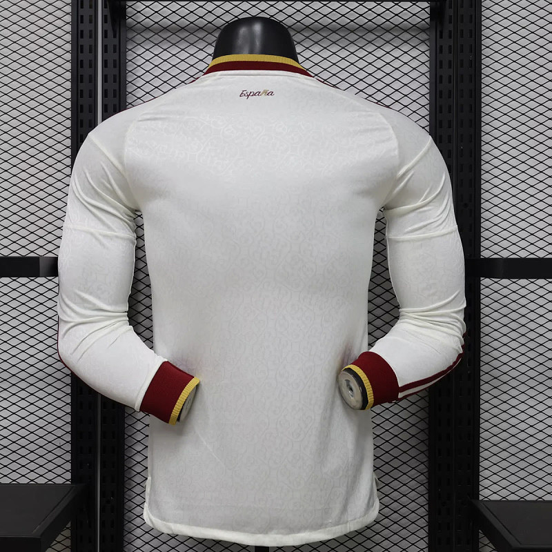 Spagna Spain Away Long Sleeve Player 2