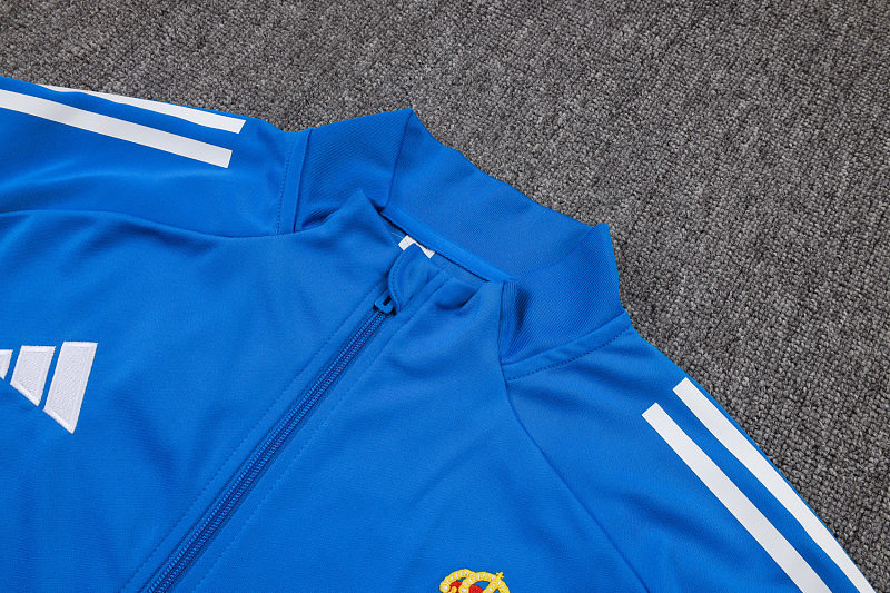 A2575# 2526长拉皇马湖兰（白色三边）-Real 25/26 Real Madri Jersey 11