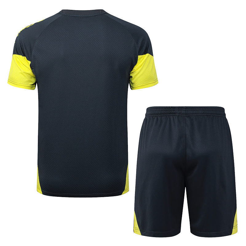 D25198# 2526短袖皇马深灰（配黄色）-Real 25/26 Real Madri Jersey 9