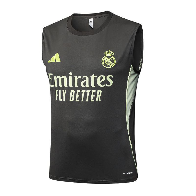 D25166# 2526背心皇马灰绿-Real 25/26 Real Madri Jersey 5