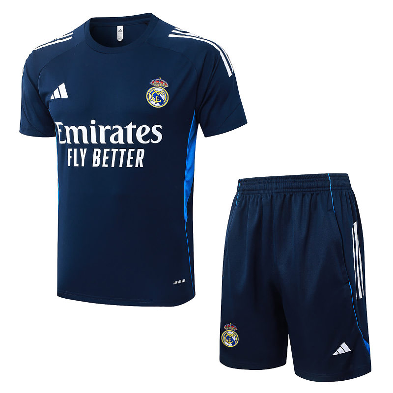 D25280# 2526短袖皇马宝兰（白色三边）-Real 25/26 Real Madri Jersey 6