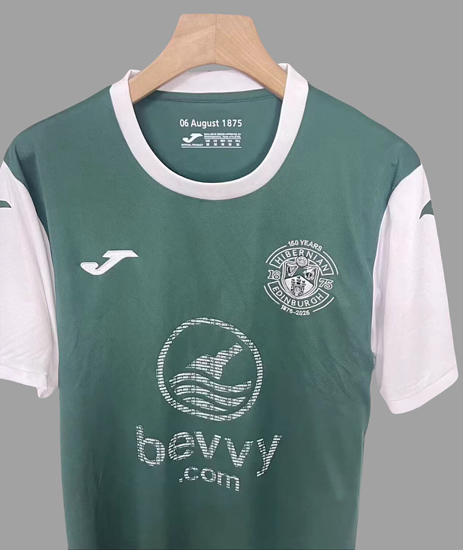 Hibernian Soccer 25/26 Hibernian Home 3