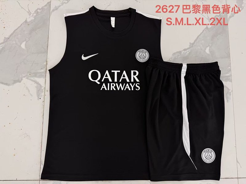 D26026# 2627背心袖巴黎黑色-Paris 26/27 Paris Jersey 2