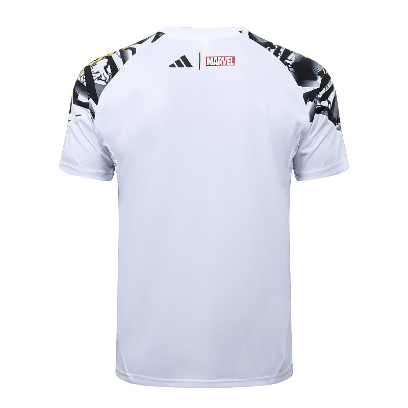 D25274# 2526短袖皇马白色（袖子喷墨）-Real 25/26 Real Madri Jersey 8