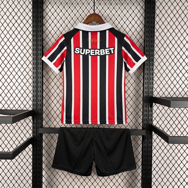 São Paulo Sao Paulo Away Kids Size 16-28 2