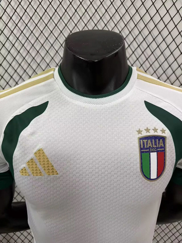 Italia Italy White Player Training Jersey 8