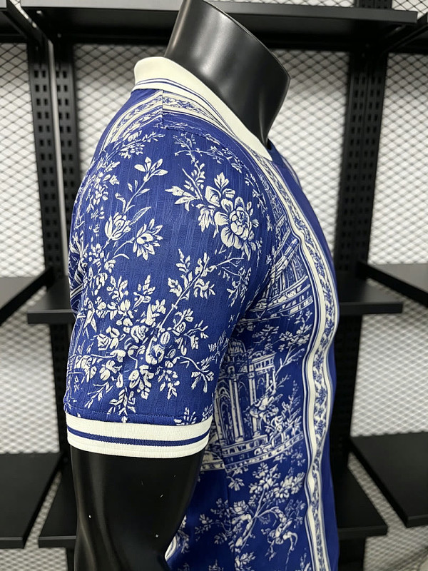 Chelsea 26/27 Chelsea x Dior Concept Toile de Jouy Navy Player 3