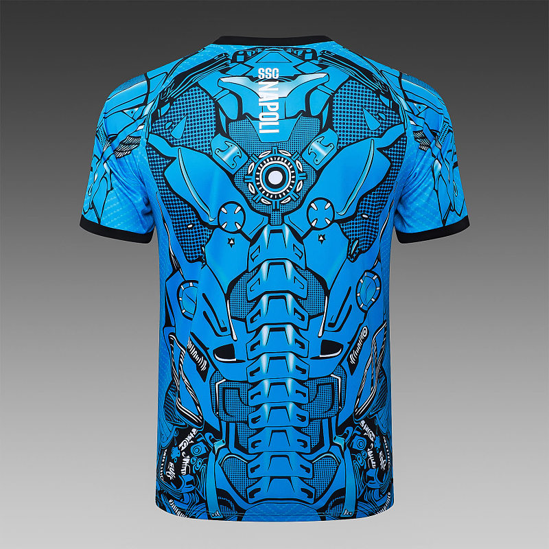 D25180# 2526短袖那不勒斯蓝色喷墨 25/26 Naples Jersey 7