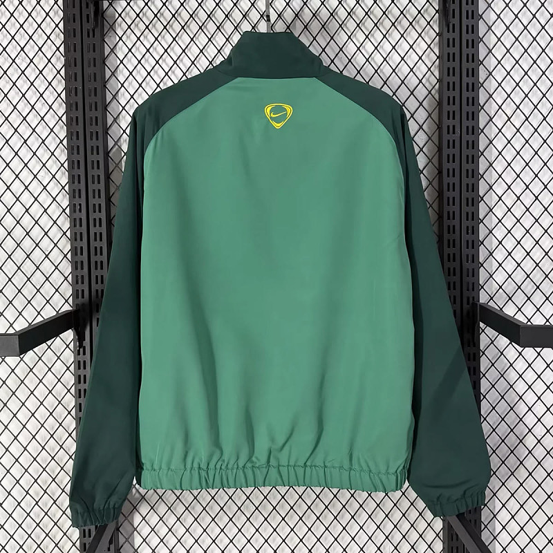 Brasile Brazil Green Windbreaker 2