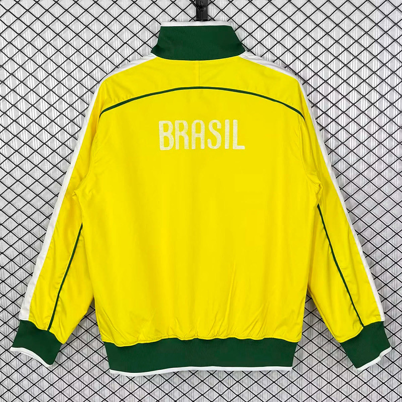 Brasile Brazil Yellow Windbreaker 2