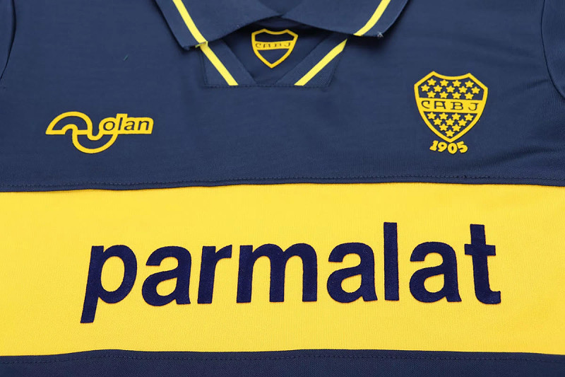 Boca Juniors 93/95 Boca Juniors Home Kids Retro Size 16-28 4