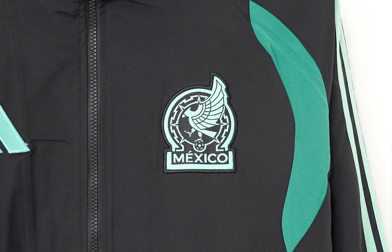 Messico Mexico Tiro Black Windbreaker 5