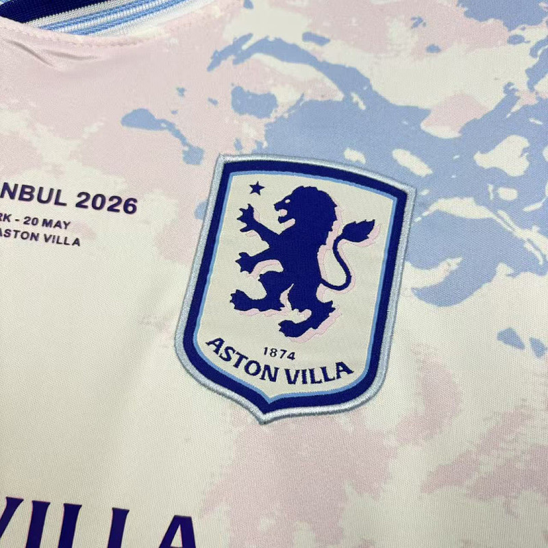 Aston Villa 25/26 Aston Villa Away Europa Winner Version 7