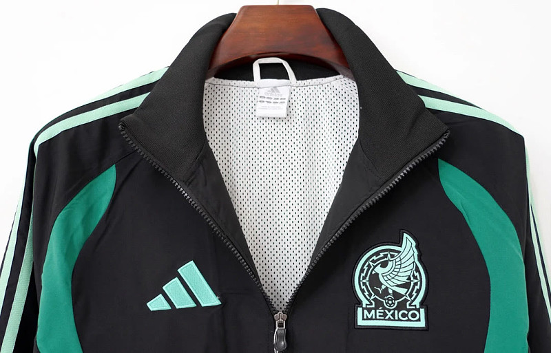 Messico Mexico Tiro Black Windbreaker 6
