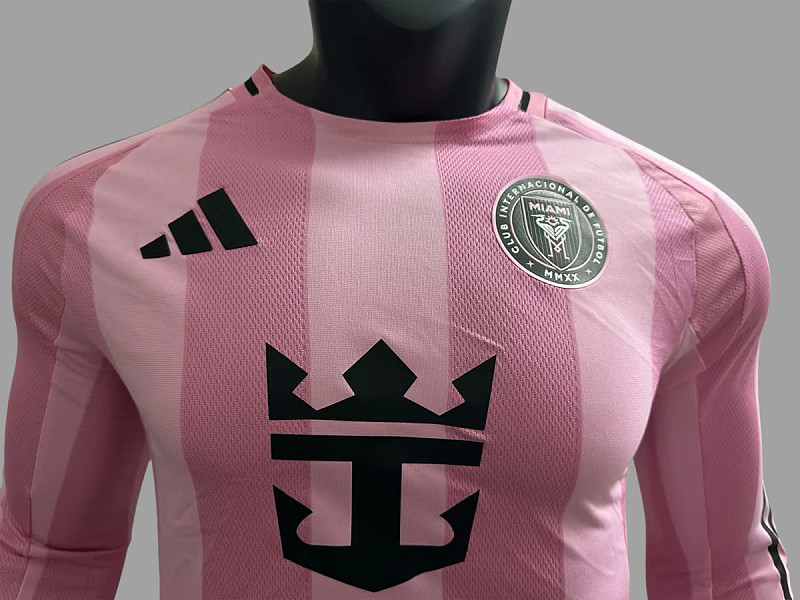 Inter Miami Inter Miami Home Long Sleeve Player 3
