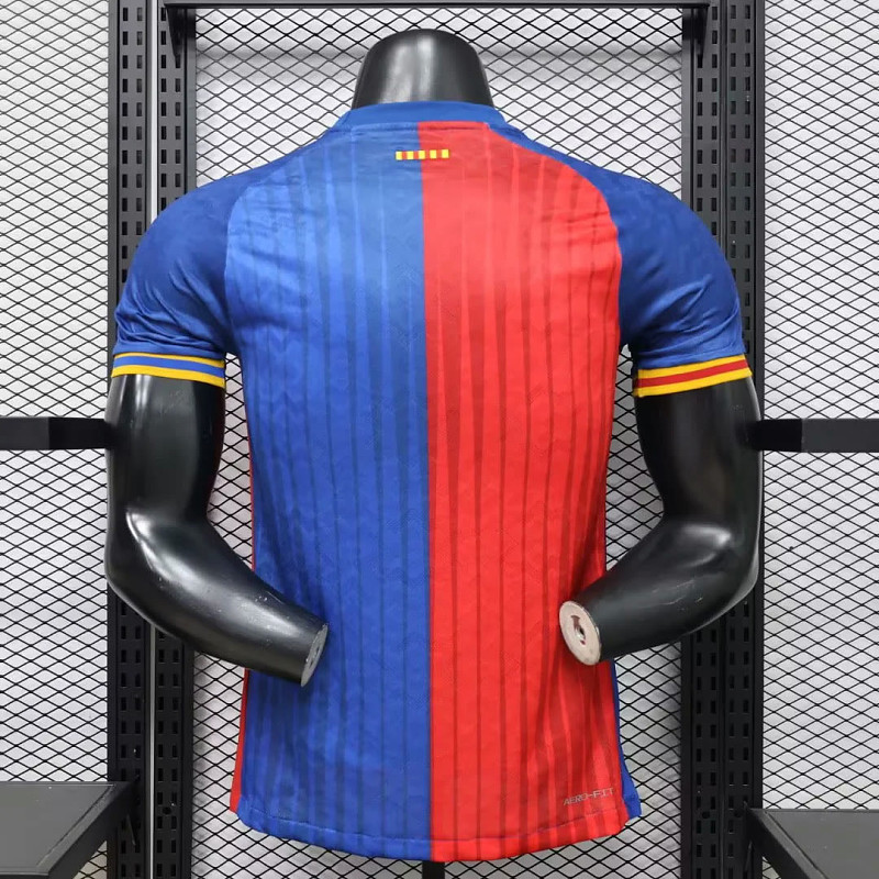 Barcelona 25/26 Barcelona Player Retro Red Blue 2