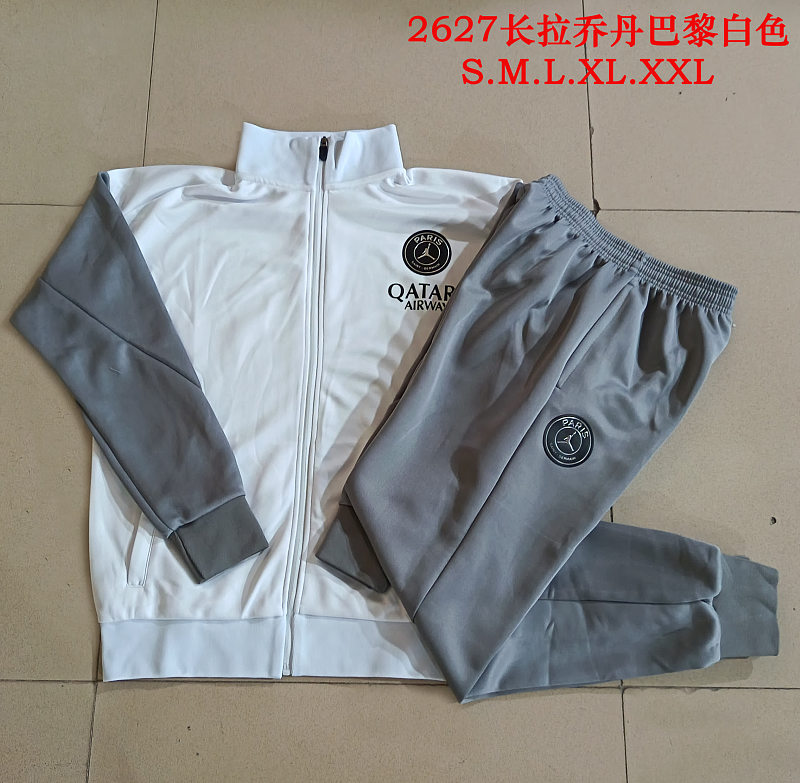 A26033# 2627长拉乔丹巴黎白色-Paris 26/27 Paris Jersey 3