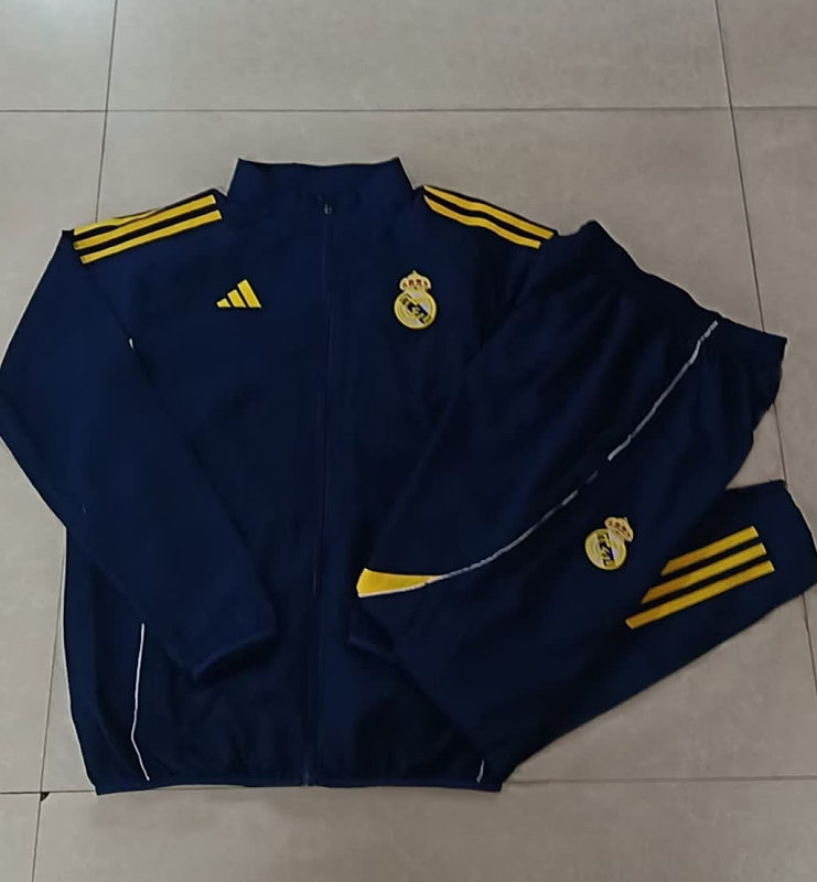 K26001# 2526长拉皇马宝兰风衣-Real 25/26 Real Madri Jersey 2