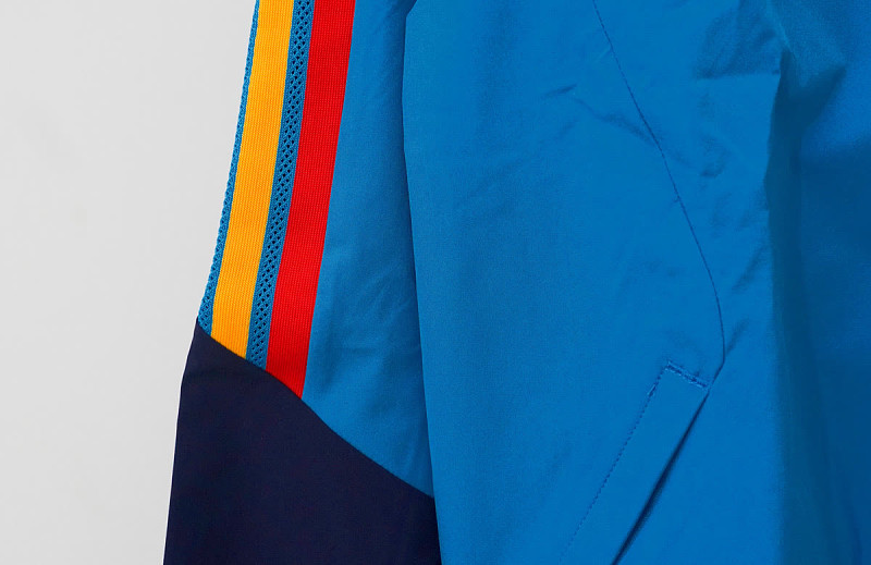 Spagna Spain Lake Blue Windbreaker 3