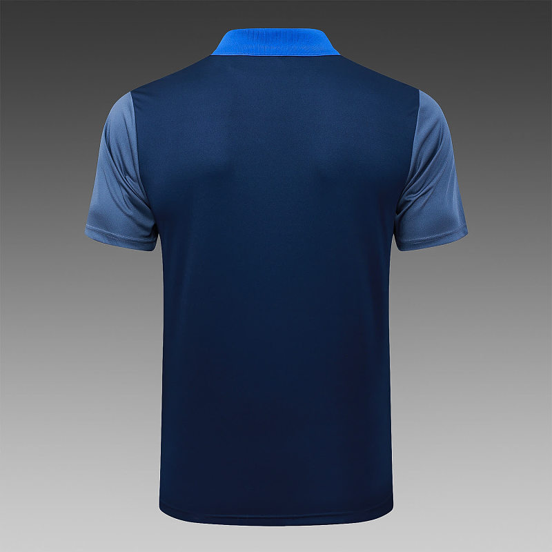 C2569# 2526polo巴黎宝蓝（衣领彩兰）-Paris Paris Jersey 7
