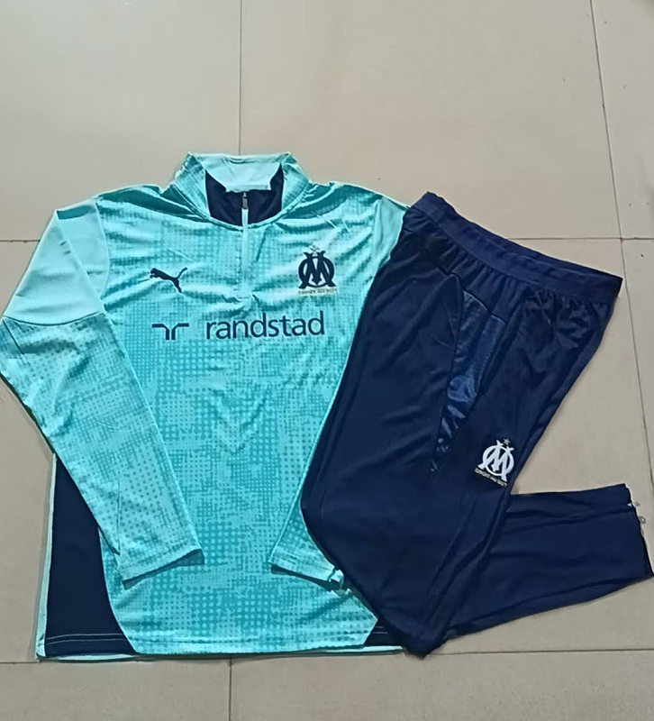 B25126# 2526半拉马赛浅绿喷墨-Marseilles 25/26 Marseilles Jersey 3