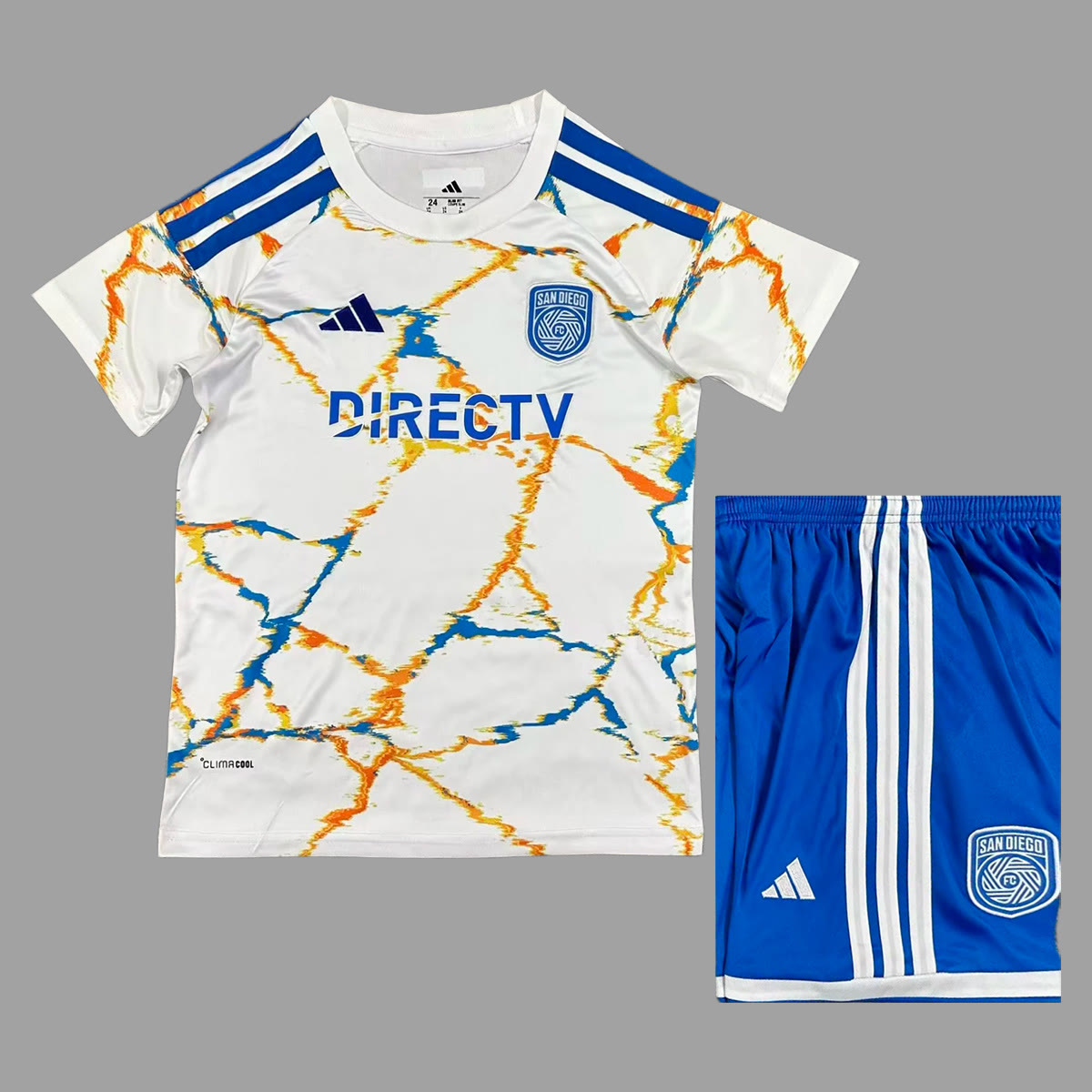 San Diego San Diego Away Kids Soccer Jersey Size 16-28 3