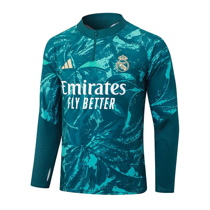 B26044# 2627半拉皇马深绿喷墨-Real 26/27 Real Madri Jersey 5