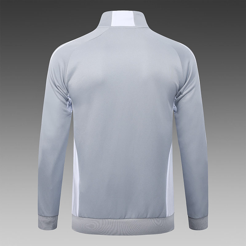 A2596# 2526长拉皇马灰配白-Real 25/26 Real Madri Jersey 7