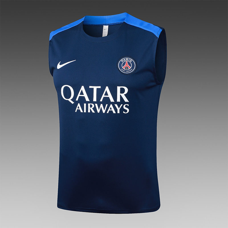 D25171# 2526背心巴黎宝蓝（肩部彩兰）-Paris 25/26 Paris Jersey 8