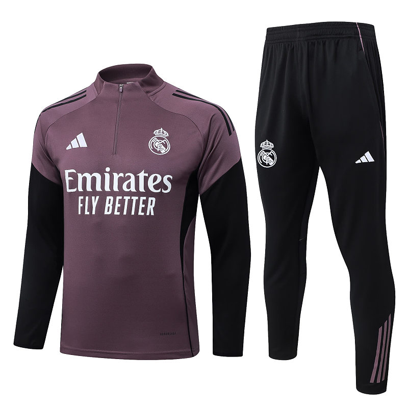 B25151# 2526半拉皇马灰紫-Real 25/26 Real Madri Jersey 6
