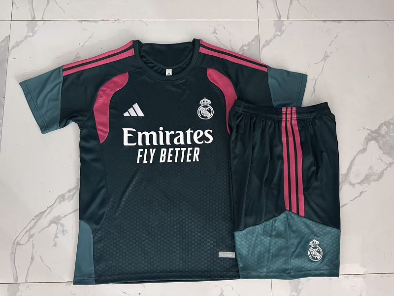 J26034# 2627短袖皇马深墨绿-Real 26/27 Real Madri Jersey 3