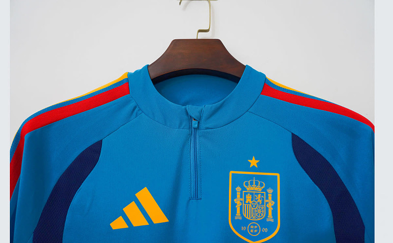 Spagna Spain Tiro Blue Training Top 12
