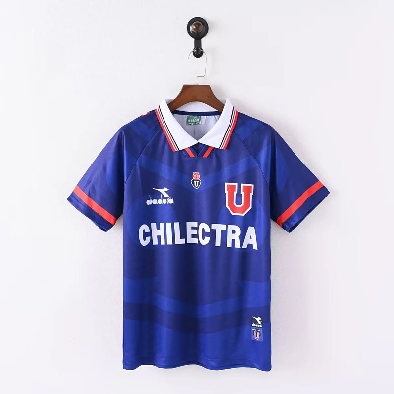 Universidad de Universidad de Chile Home Retro Soccer Jersey 4