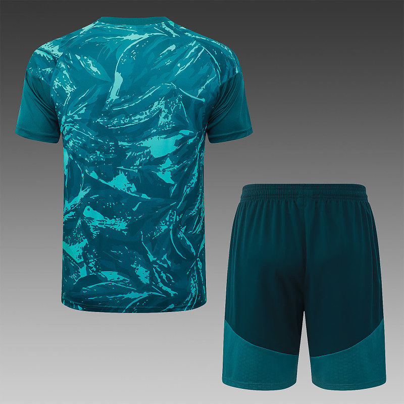 J26032# 2627短袖皇马深绿喷墨-Real 26/27 Real Madri Jersey 10