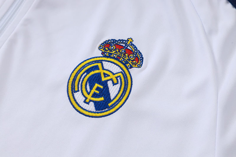 B26039# 2627半拉皇马白色（黄色织带）-Real 26/27 Real Madri Jersey 12